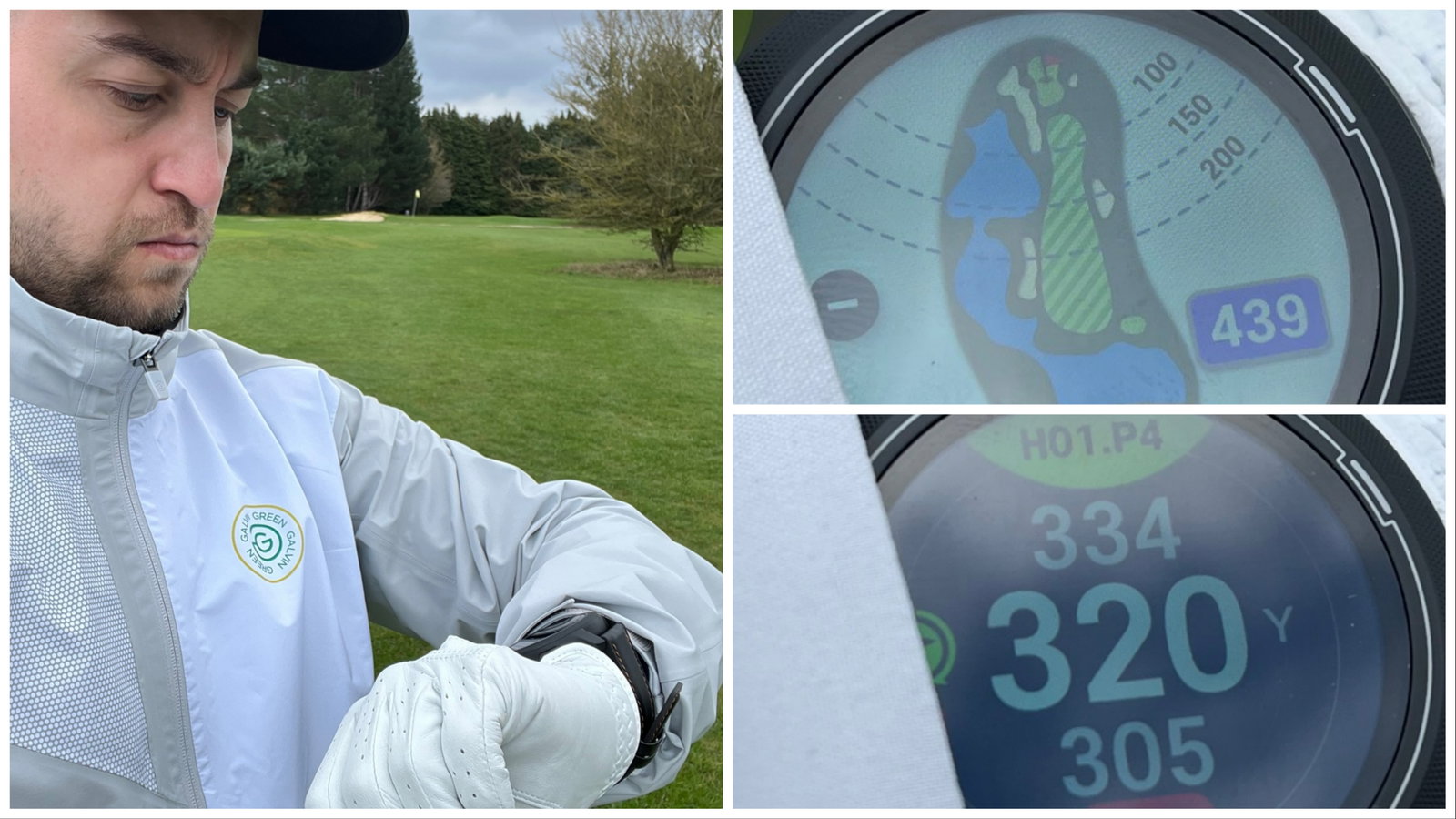 GolfBuddy aim W12 Golf GPS Watch: 